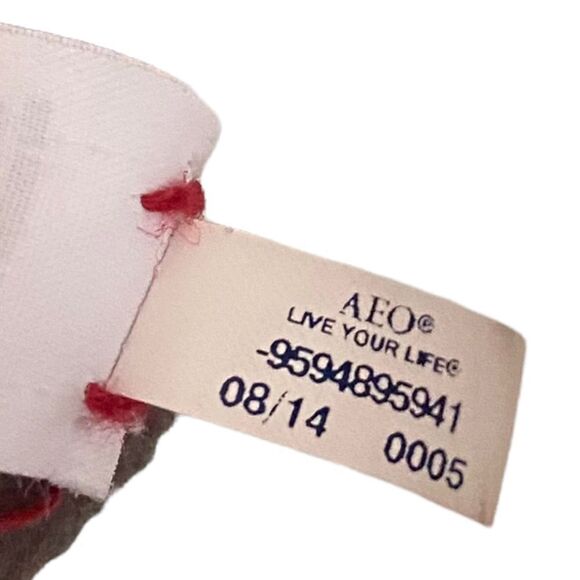 American Eagle Outfitters Logo Black & White Eagles Fleece Throw Blanket - Picture 5 of 5